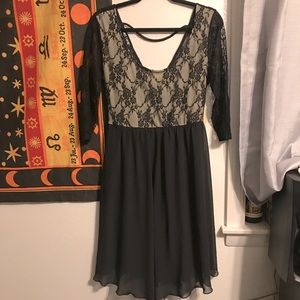 Black, Lace Hot Topic dress